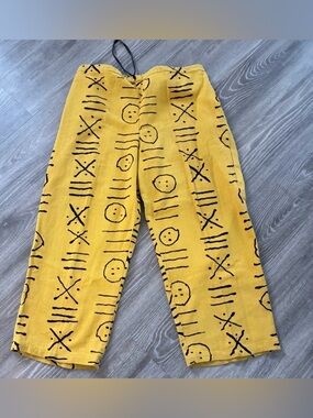 ASHRO Linen Patterned Pants | OS